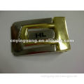 alloy belt buckle with embossing